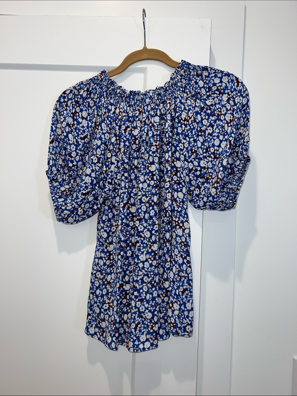 Apiece Apart Esparta Floral Short Sleeve Top - Picture 5 of 9